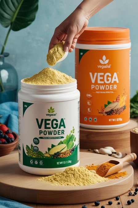 vegan protein powder - vega powder 13